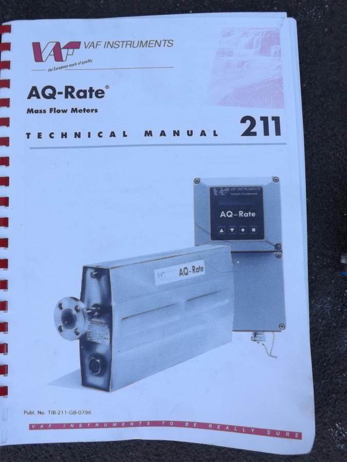 Vaf Instruments Bv Artikel Nr.: 27067 gebrauchter MassendurchflussmesserVAF Instruments ...