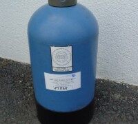 Artikel Nr.: 13868<br><br> 20l  gebrauchter GfK-Behälter; Druckbehälter<br><br>SFC<br><br>