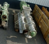 Artikel Nr.: 15773<br><br> 4 bar / 13 kW/ 254 Nm gebrauchte Dickstoffpumpe, Schneckenpumpe, Dickschlammpumpe<br><br>Westfalia Separator AG<br><br>