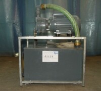 Artikel Nr.: 16439<br><br> 20l Tank gebrauchte selbstansaugende Kreiselpumpe mit PVC Behälter als Pumpvorlage<br><br><br><br>