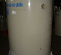 article no.: 17423<br><br> 1,6 m³ used plastic tank round<br><br><br><br>