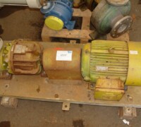 Artikel Nr.: 23213<br><br> 25 m³/h 3 bar 11 kW gebrauchte Chemiepumpe / Kreiselpumpe / Grundplattenpumpe<br><br>Dickow Pumpen KG<br><br>