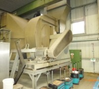 article no.: 24235<br><br> 65.000m³/h 157 Pa used blower, exhaust fan, grp-fan<br><br>Ceilote Korrosionstechnik<br><br>