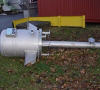 article no.: 25367<br><br> 0,5 m³ used desillation device, stainless steel, pressure tank<br><br>Dienst Apparatetechnik<br><br>