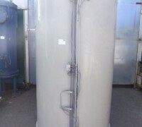 article no.: 26335<br><br> 4 m³  used plastic flat bottom tank PP<br><br><br><br>