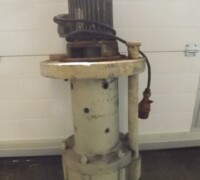 Artikel Nr.: 27263<br><br> 10-12 m³/h, 0,8 bar gebrauchte Kreiselpumpe / Badumwälzpumpe / Sumpfpumpe<br><br>Munsch<br><br>