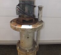 Artikel Nr.: 27267<br><br> 10-12 m³/h, 0,8 bar gebrauchte Kreiselpumpe / Badumwälzpumpe / Sumpfpumpe<br><br>Munsch<br><br>