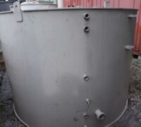 article no.: 27655<br><br> 5 m³ used plastic tank with flat bottom PP<br><br><br><br>