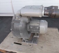 Artikel Nr.: 28095<br><br> 7,5 kW gebrauchtes Seitenkanalgebläse , Luftverdichter, Vakuumgebläse<br><br>Siemens Elmo<br><br>