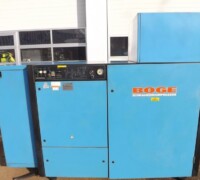 article no.: 28489<br><br> 55 kW, 468 m³/h, 10 bar used screw compressor<br><br>Boge<br><br>