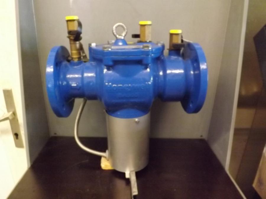 Preverter article no.: 29105 35 m³/h, 10 bar used backflow preverter for water ...