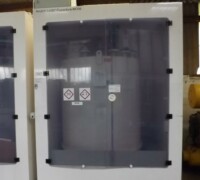 article no.: 29473<br><br>  used chemistry supply system with tank , dosing cabinet<br><br>Kinetics<br><br>