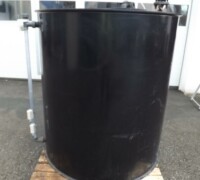 article no.: 29579<br><br> 1.5 m³ used plastic round tank<br><br><br><br>