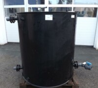 article no.: 29585<br><br> 1.5m³ used plastic round tank<br><br><br><br>