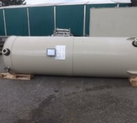 article no.: 29663<br><br> 5 m³ used plastic round tank<br><br>Reinhard Krüger Kunststoffbau GmbH<br><br>