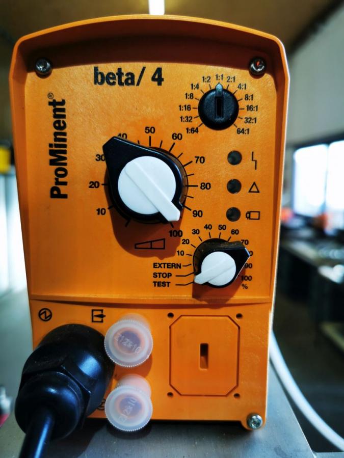 article no. 29745 2,2 l/h, 16 bar (max) unused PROMINENTdosing pump