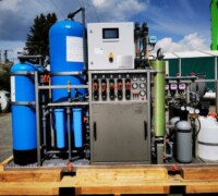 article no.: 29775<br><br> 1.3 m³ / h unused ROCHEM RO Reverse Osmosis / Drinking water plant for shipps / Seawater Desalination<br><br>ROCHEM<br><br>