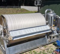 article no.: 29785<br><br> 11,6 m² Filterfläche Rotary filter / vacuum drum filter<br><br>SEITZ, ENZINGER, NOLL<br><br>