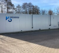Artikel Nr.: 29801<br><br> 5 m³/h gebrauchte Gärrestaufbereitungsanlage mit Siebbandpresse und Umkehrosmoseanlage im Container<br><br>C+E Consulting und Engineering<br><br>