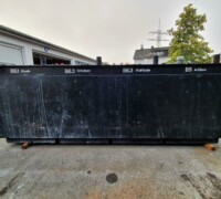 Artikel Nr.: 29899<br><br> 12 m³ gebrauchter Behälter aus Kunststoff bestehend aus 4 Wannen und Rührwerk / Behälter / Rechteckbehälter<br><br>Wilms<br><br>