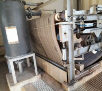 article no.: 29973<br><br> ca. 15 m³/h, 11 kW, 2 m Arbeitsbreite used belt filter press, belt press f.e. sludge dewatering<br><br>ANDRITZ SPROUT-BAUER S.A.<br><br>