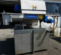 Artikel Nr.: 29787<br><br> 6 bar gebrauchtes Trommelsieb mit Antrieb und Feststoffschaber<br><br>Noggerath<br><br>