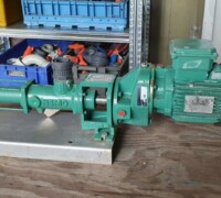 article no.: 30105<br><br> 3 m³/h  used eccentric screw pump<br><br>Netzsch<br><br>