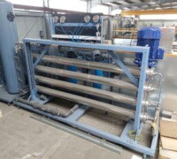 Artikel Nr.: 30125<br><br> 3,2 m³/h gebrauchte Umkehrosmoseanlage mit zweistufigem Kiesfilter <br><br>EUROWATER<br><br>