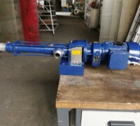 Artikel Nr.: 30149<br><br> 750 l/h gebrauchte Exzenterschneckenpumpe / Exzenter-Schneckenpumpe / Schneckenpumpe / Dosierpumpe / Polymerpumpe<br><br>SEEPEX<br><br>