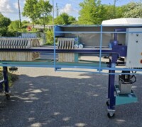 article no.: 30387<br><br> 450 bar Chamber filter press with closed filtrate outlet<br><br>Filox<br><br>
