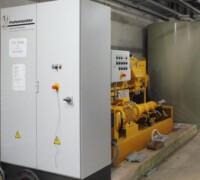 Artikel Nr.: 30407<br><br> 91 bar Dickstoffpumpe, Putzmeister-Pumpe<br><br>Putzmeister<br><br>