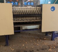 article no.: 30423<br><br> 630 membrane chamber filter press with closed filtrate outlet and feeding pump<br><br>Filox<br><br>